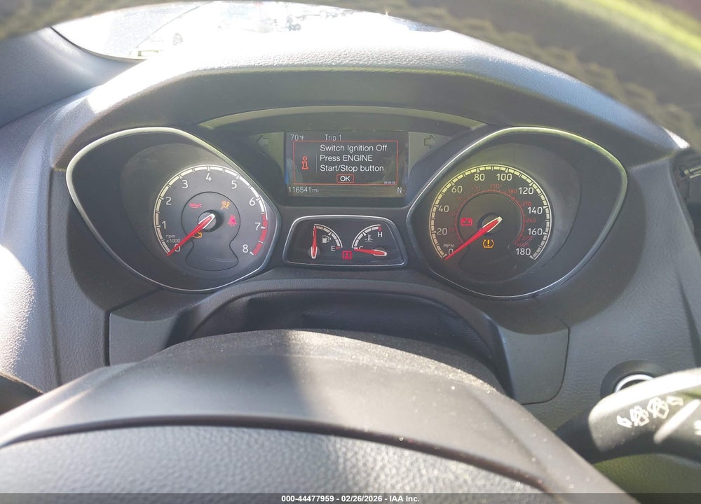 2018 FORD FOCUS ST VIN: 1FADP3L96JL220614