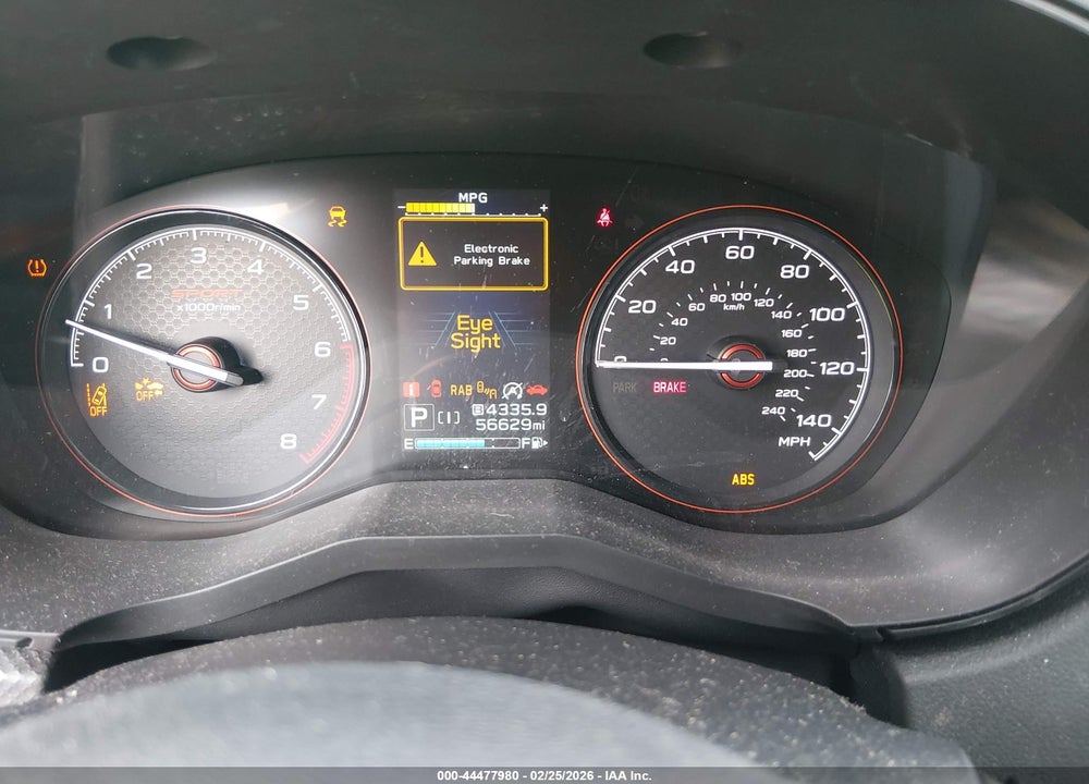 2020 SUBARU FORESTER SPORT VIN: JF2SKAMC3LH440301