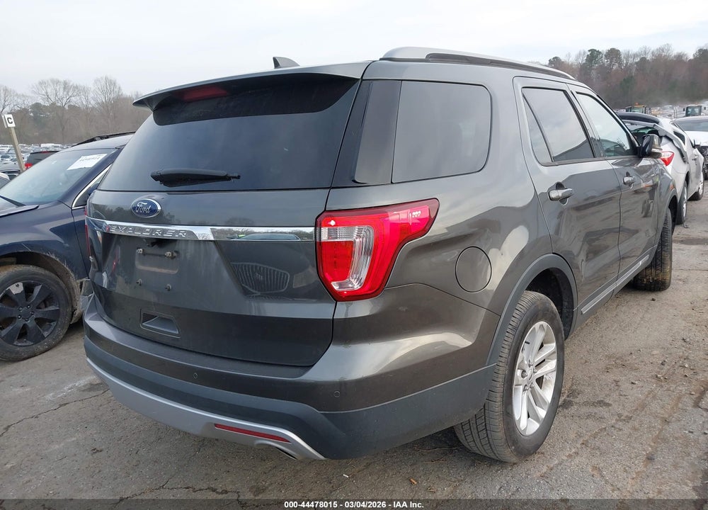 2017 FORD EXPLORER XLT VIN: 1FM5K7D81HGD34769