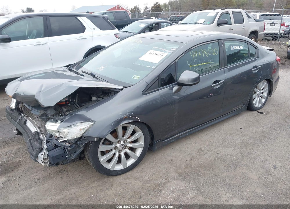 2013 HONDA CIVIC SI VIN: 2HGFB6E50DH703113