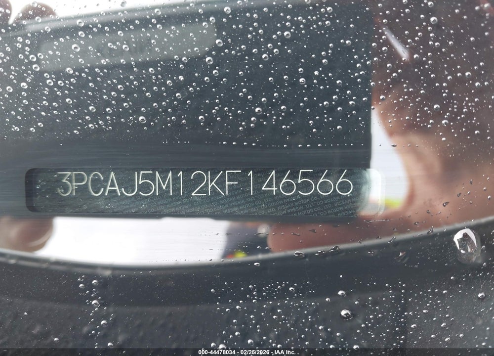 2019 INFINITI QX50 ESSENTIAL VIN: 3PCAJ5M12KF146566