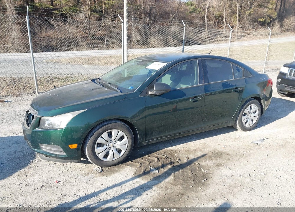 2014 CHEVROLET CRUZE LS AUTO VIN: 1G1PA5SH1E7160326
