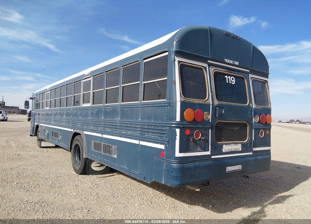 2014 BLUE BIRD SCHOOL BUS / TRANSIT BUS VIN: 1BABLCPA1EF304694