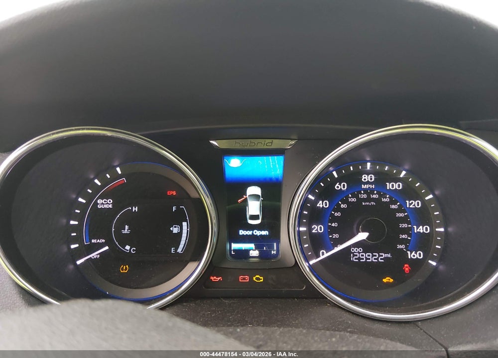 2014 HYUNDAI SONATA HYBRID LIMITED VIN: KMHEC4A44EA104218