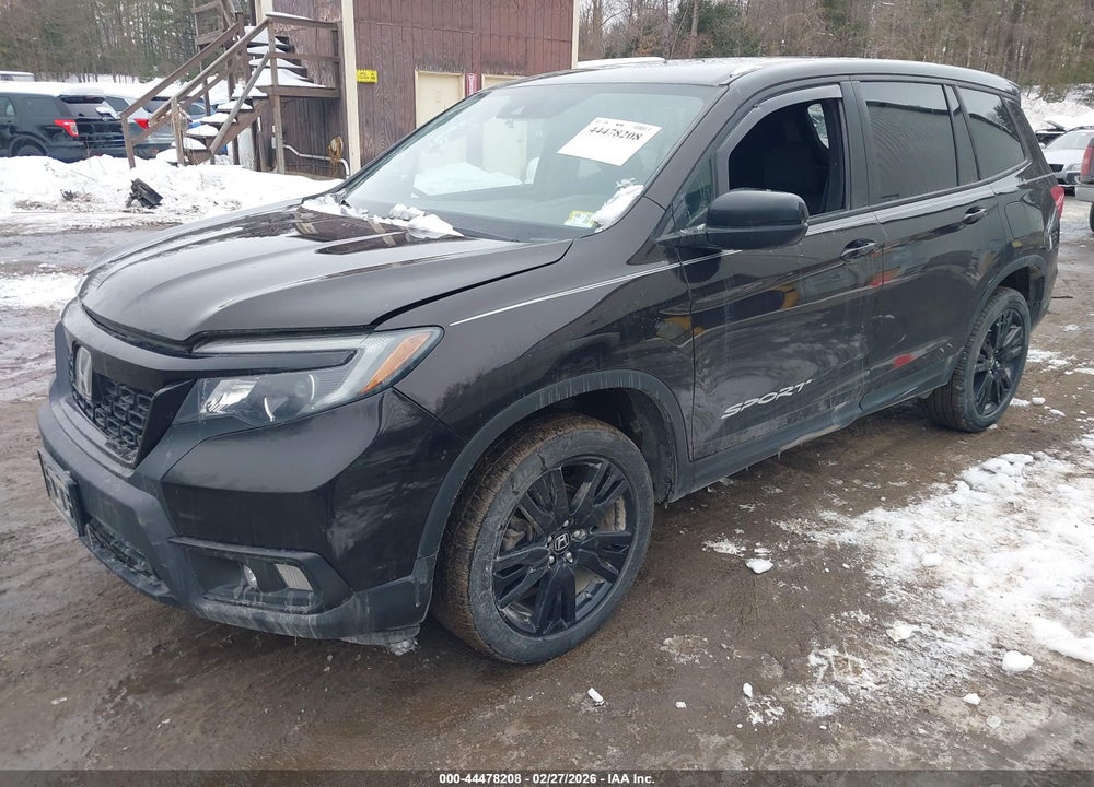 2019 HONDA PASSPORT SPORT VIN: 5FNYF8H29KB023691