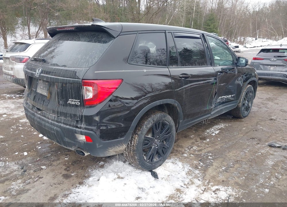 2019 HONDA PASSPORT SPORT VIN: 5FNYF8H29KB023691