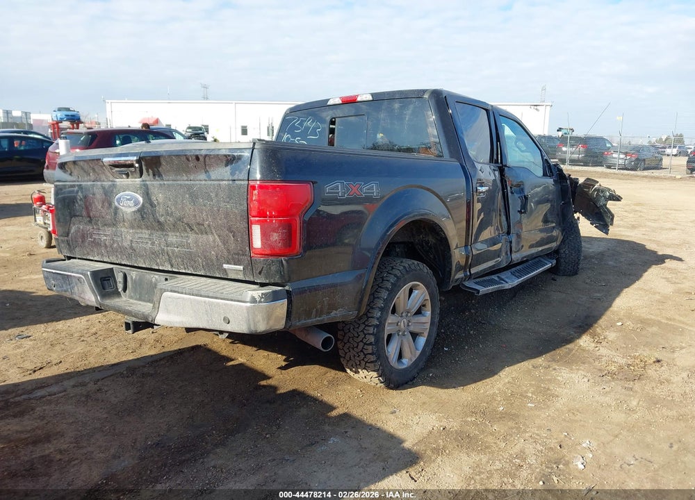 2019 FORD F-150 LARIAT VIN: 1FTEW1EP4KFD43023