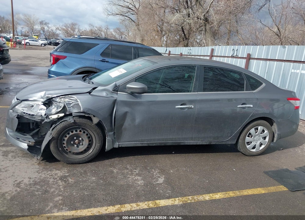 2015 NISSAN SENTRA S VIN: 3N1AB7AP0FY320214