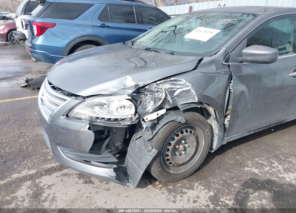 2015 NISSAN SENTRA S VIN: 3N1AB7AP0FY320214