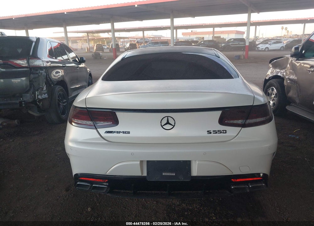 2015 MERCEDES-BENZ S 550 4MATIC VIN: WDDXJ8FB9FA009999