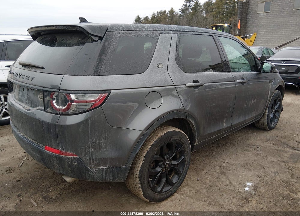 2016 LAND ROVER DISCOVERY SPORT HSE VIN: SALCR2BG4GH555191