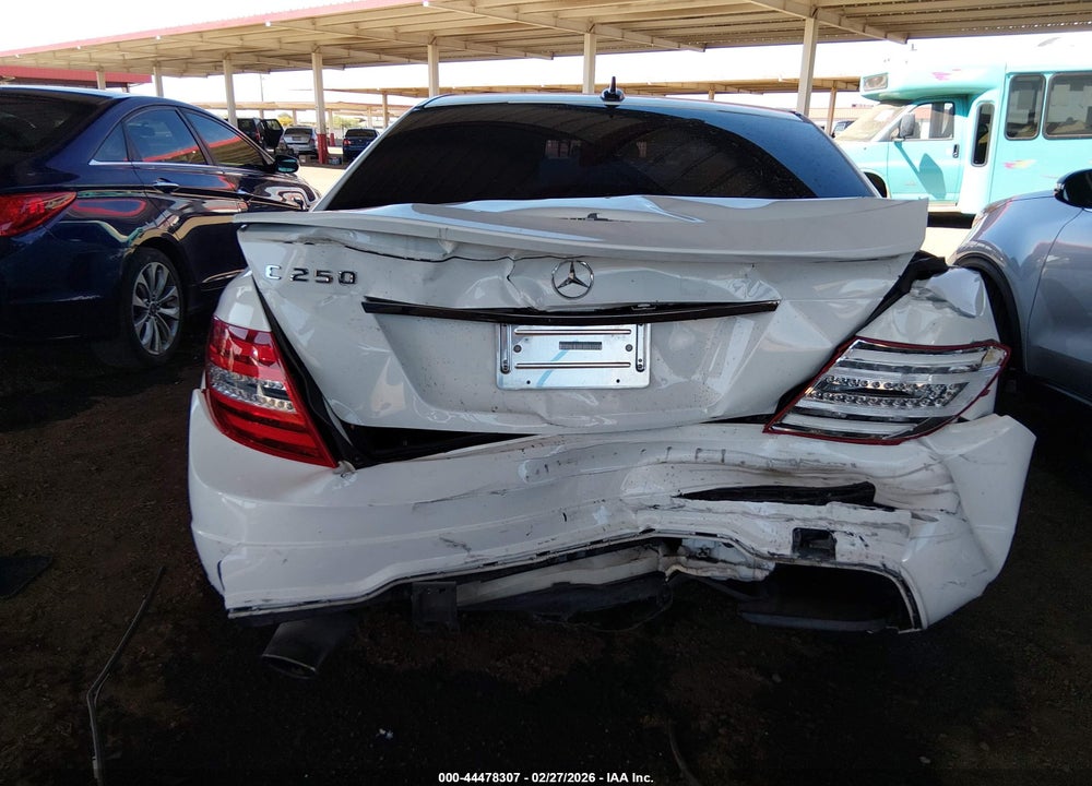 2014 MERCEDES-BENZ C 250 SPORT VIN: WDDGF4HB4EA960956
