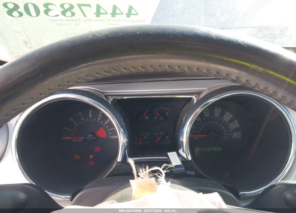 2006 FORD MUSTANG GT VIN: 1ZVHT82H865224220