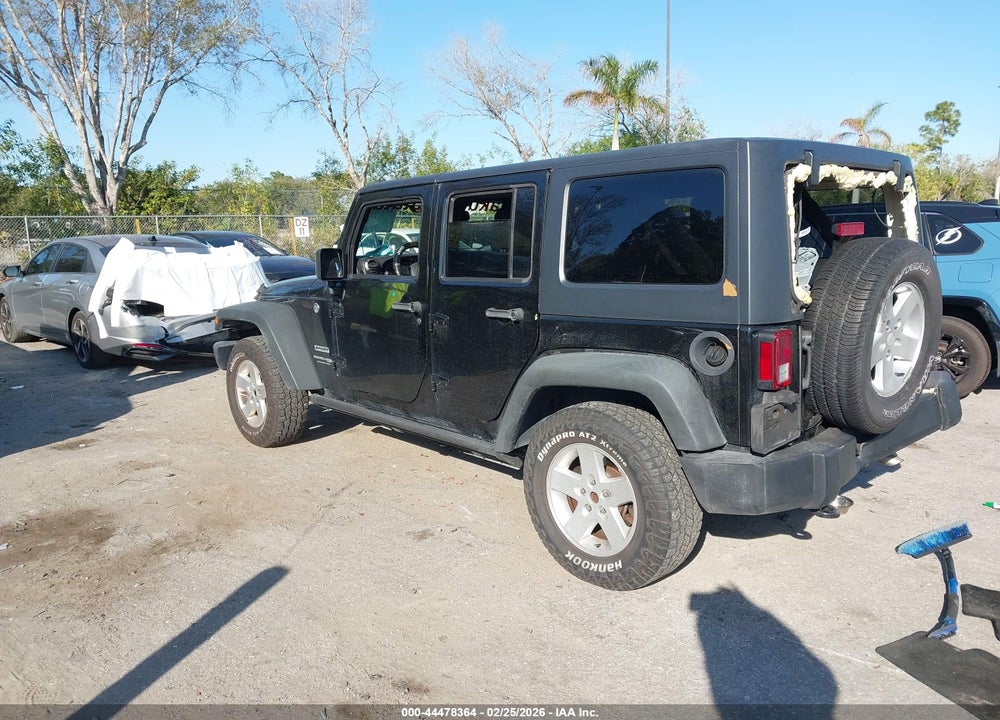 2018 JEEP WRANGLER JK UNLIMITED SPORT S 4X4 VIN: 1C4BJWDG2JL911432