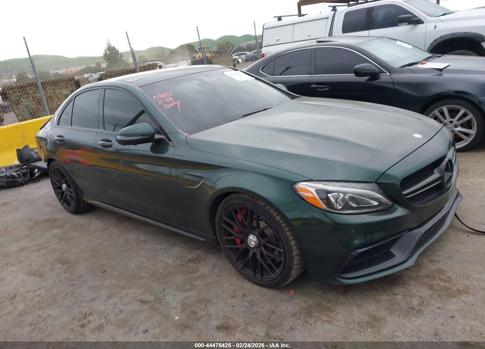 2017 MERCEDES-BENZ AMG C 63 S VIN: 55SWF8HB8HU224142