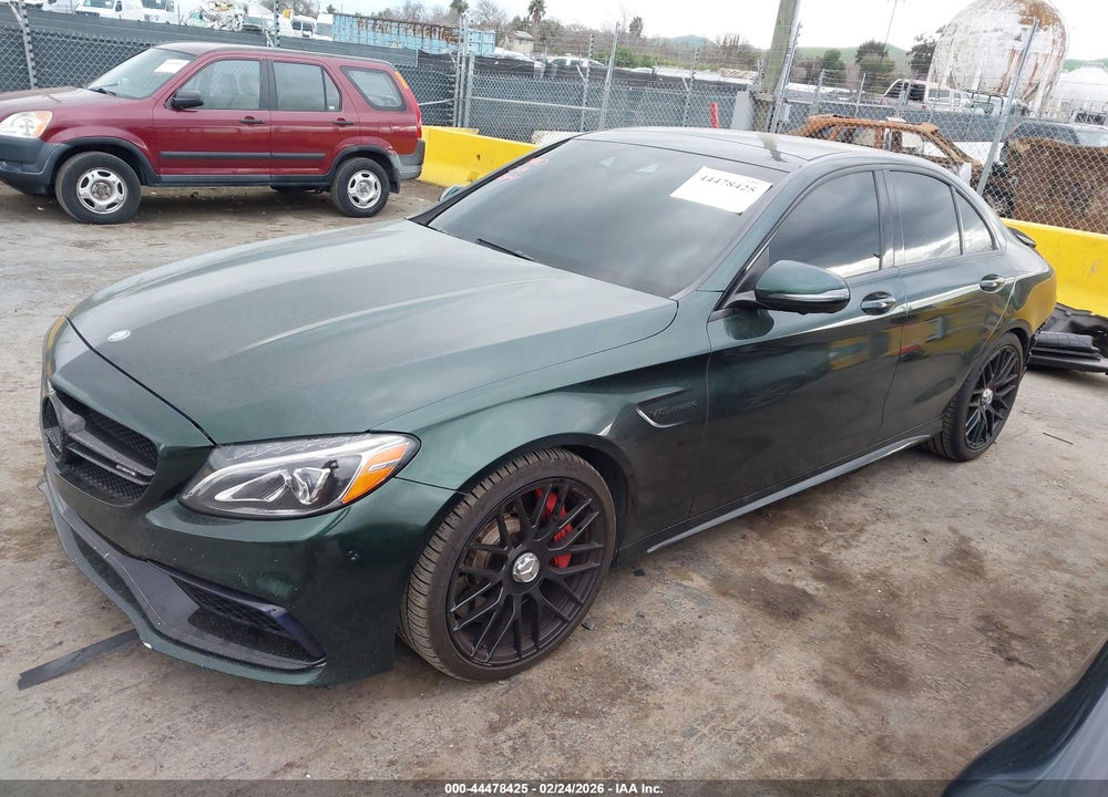 2017 MERCEDES-BENZ AMG C 63 S VIN: 55SWF8HB8HU224142