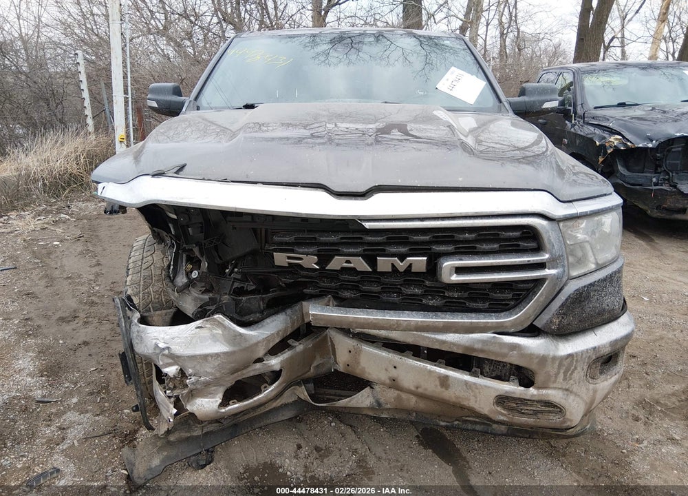 2022 RAM 1500 BIG HORN  4X4 5'7 BOX VIN: 1C6RRFFGXNN257849