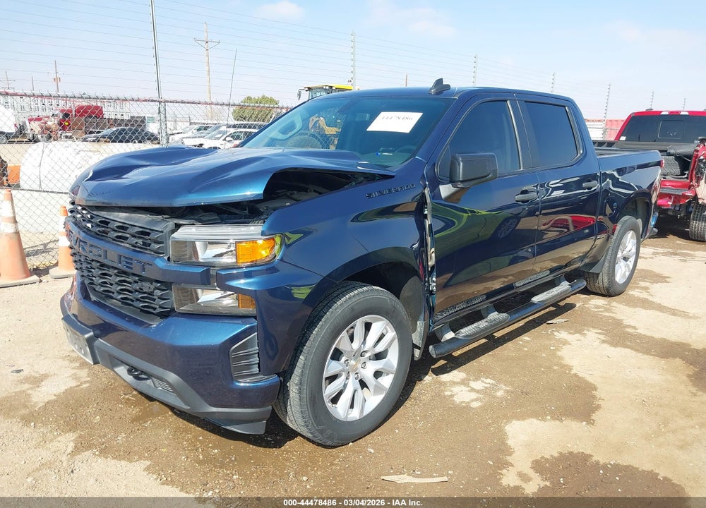2021 CHEVROLET SILVERADO 1500 2WD  SHORT BED CUSTOM VIN: 3GCPWBEK0MG164479