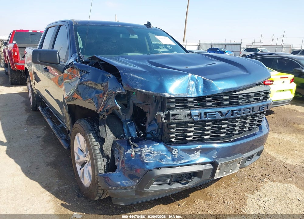 2021 CHEVROLET SILVERADO 1500 2WD  SHORT BED CUSTOM VIN: 3GCPWBEK0MG164479