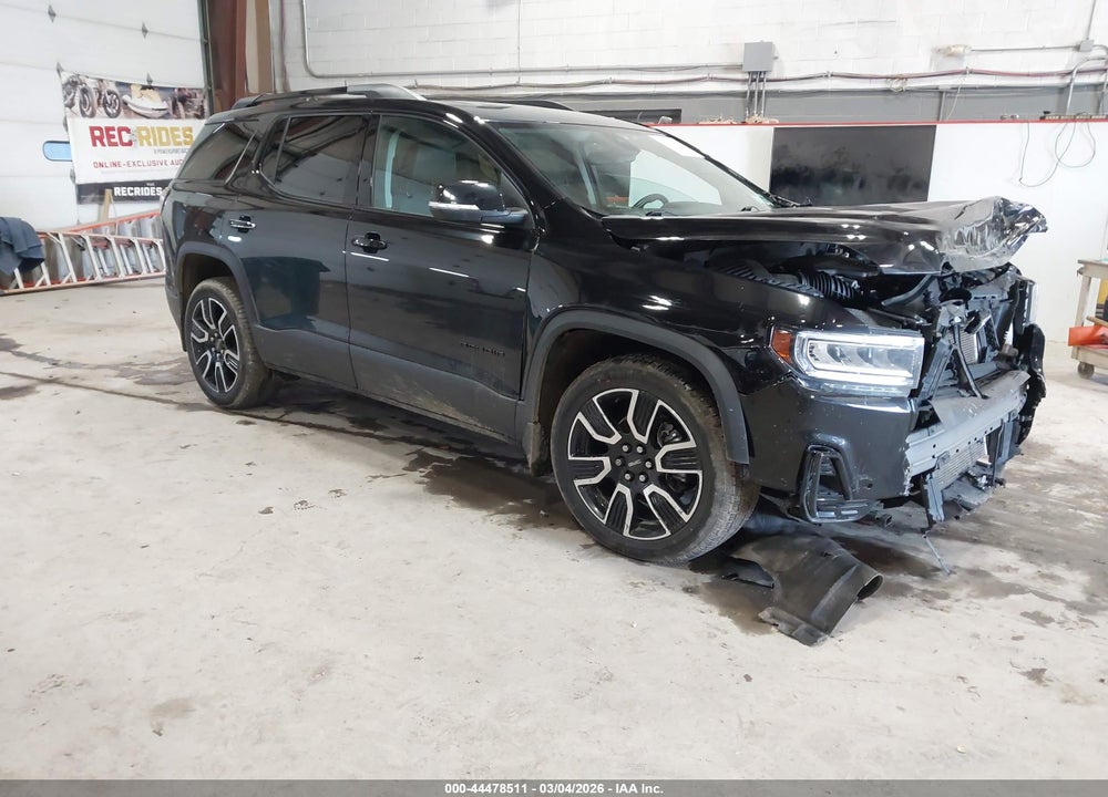 2021 GMC ACADIA AWD SLE VIN: 1GKKNRLS1MZ110587