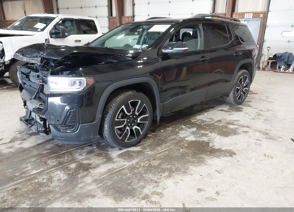 2021 GMC ACADIA AWD SLE VIN: 1GKKNRLS1MZ110587