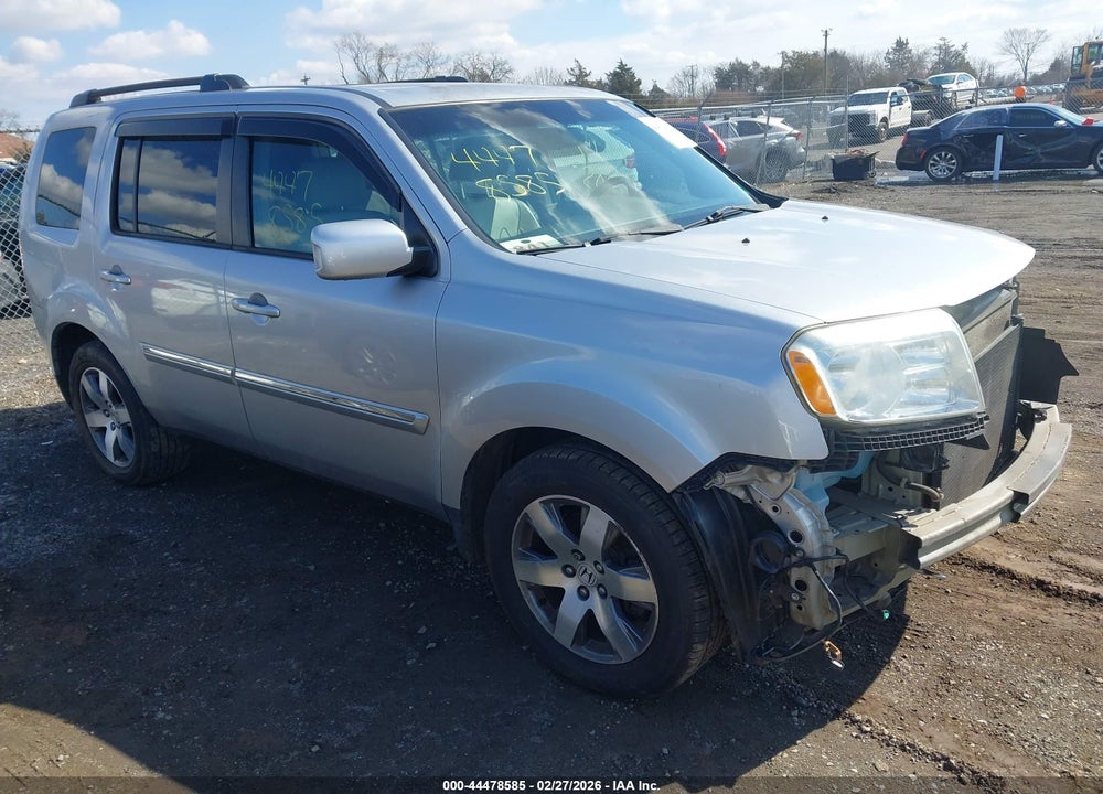 2014 HONDA PILOT TOURING VIN: 5FNYF3H95EB013244