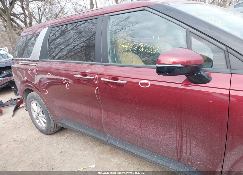 2022 KIA CARNIVAL MPV LX SEAT PACKAGE VIN: KNDNB4H38N6149511