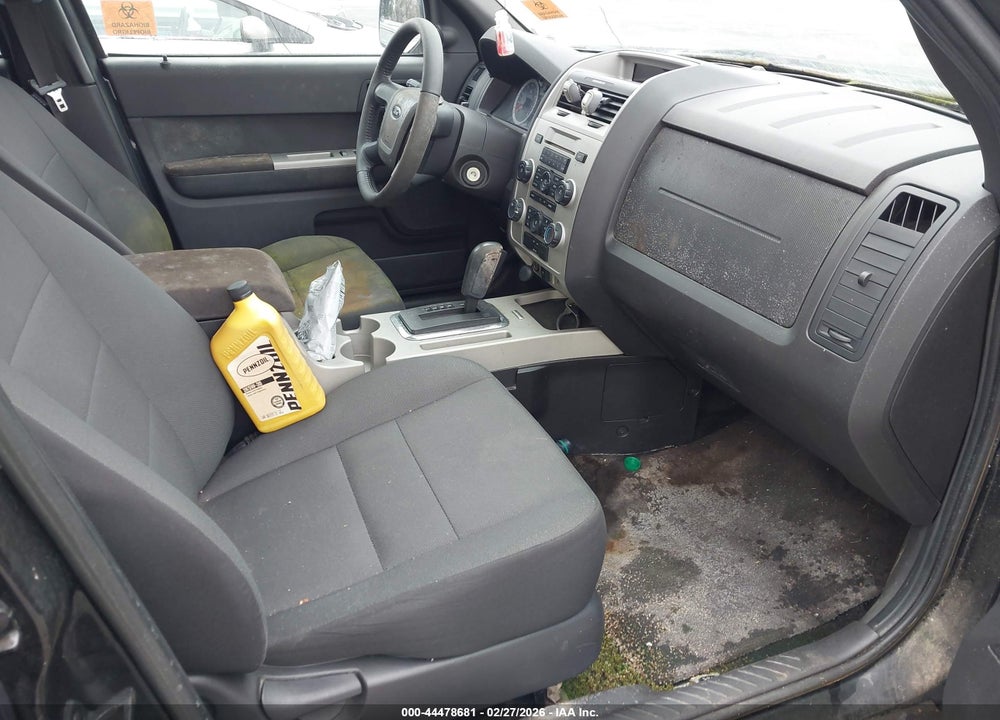 2010 FORD ESCAPE XLT VIN: 1FMCU0D75AKD21588