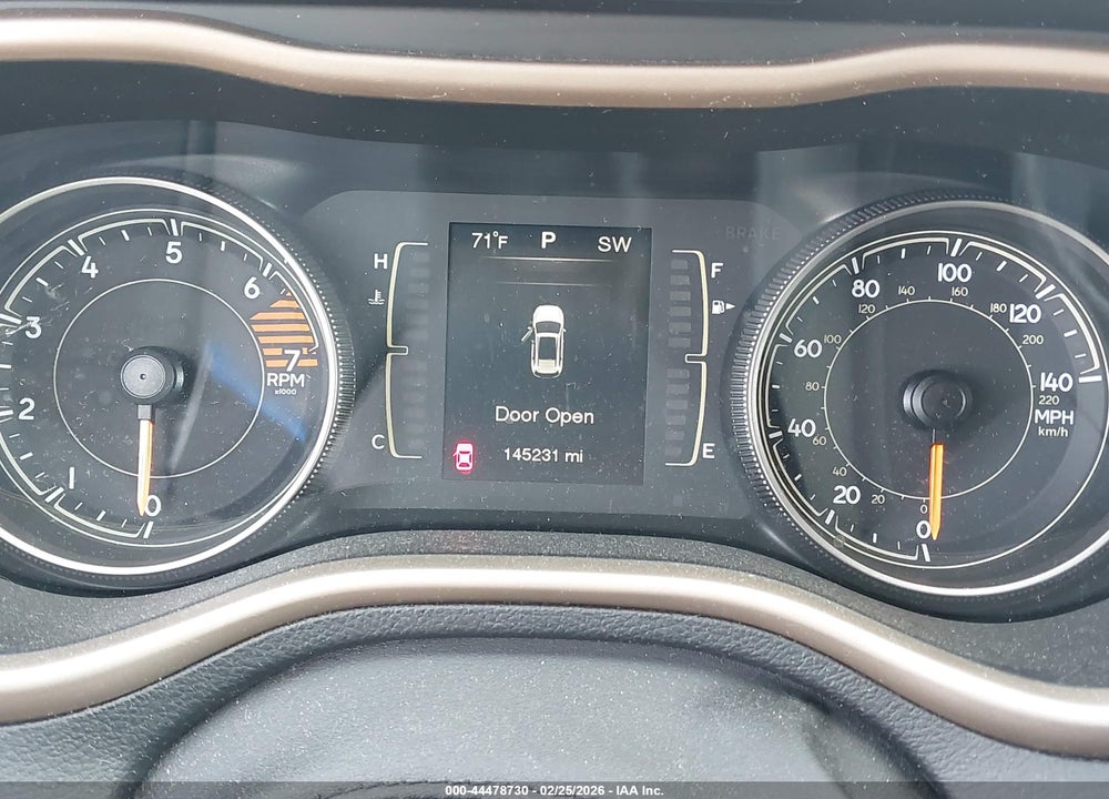 2016 JEEP CHEROKEE LATITUDE VIN: 1C4PJLCB3GW291661