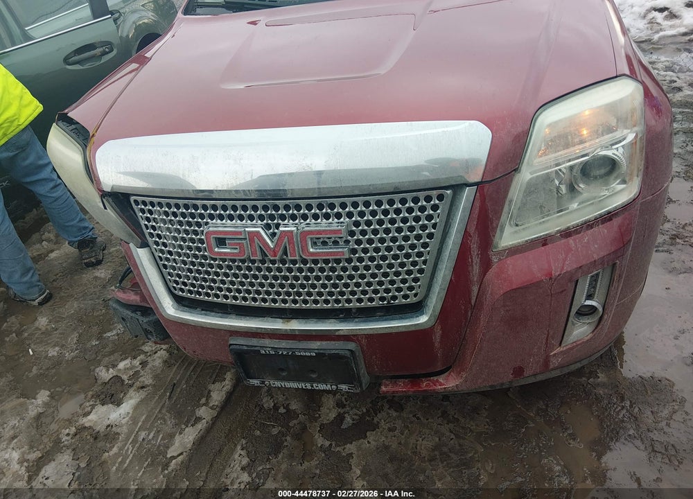 2013 GMC TERRAIN DENALI VIN: 2GKFLZEK9D6314361