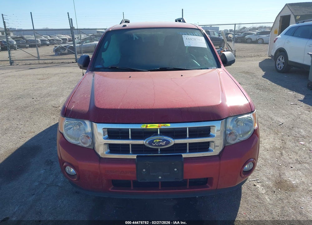 2012 FORD ESCAPE XLT VIN: 1FMCU0DGXCKB76910