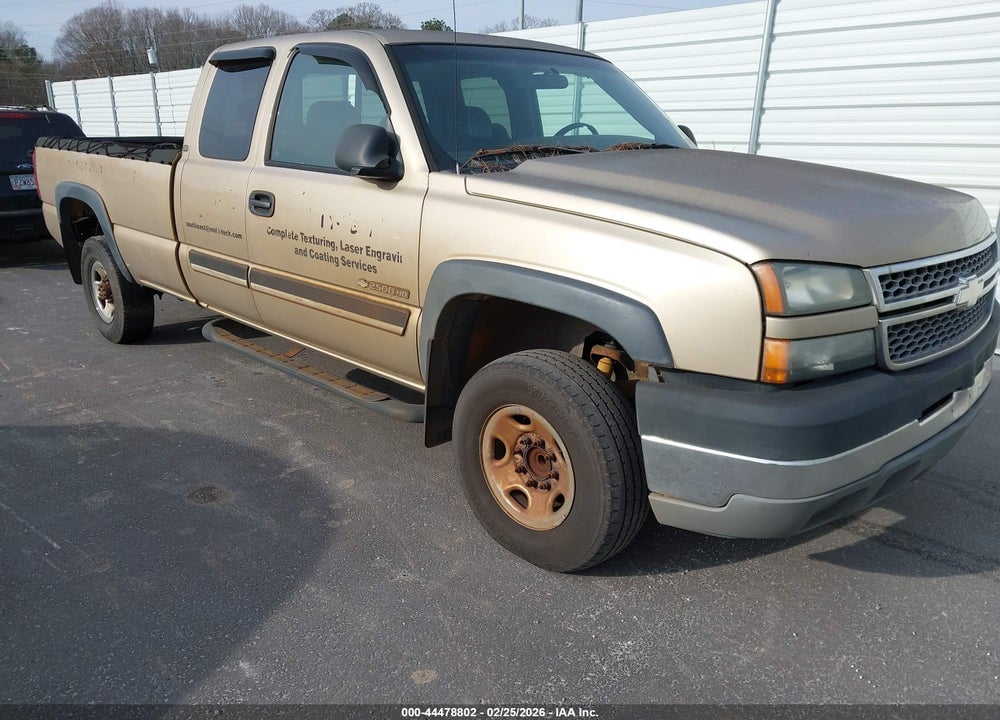 2005 CHEVROLET SILVERADO 2500HD VIN: 1GCHC29U75E193754