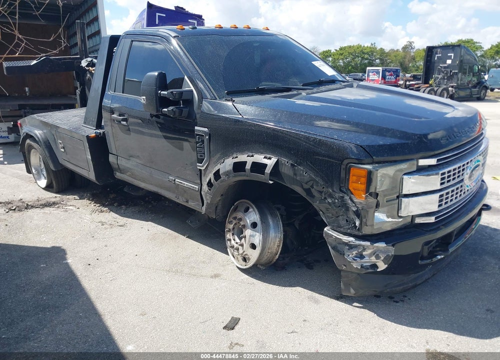 2018 FORD F-450 CHASSIS XLT VIN: 1FDUF4GT6JEB75537