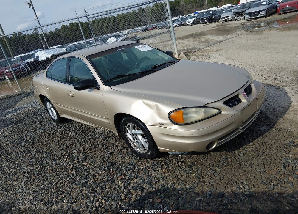 2003 PONTIAC GRAND AM SE1 VIN: 1G2NF52E63M691630