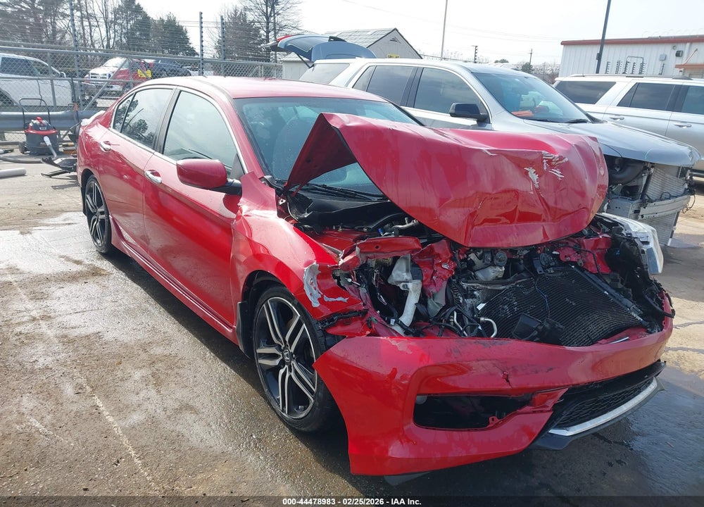 2016 HONDA ACCORD SPORT VIN: 1HGCR2F58GA135363
