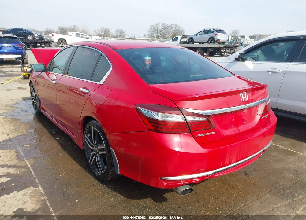 2016 HONDA ACCORD SPORT VIN: 1HGCR2F58GA135363