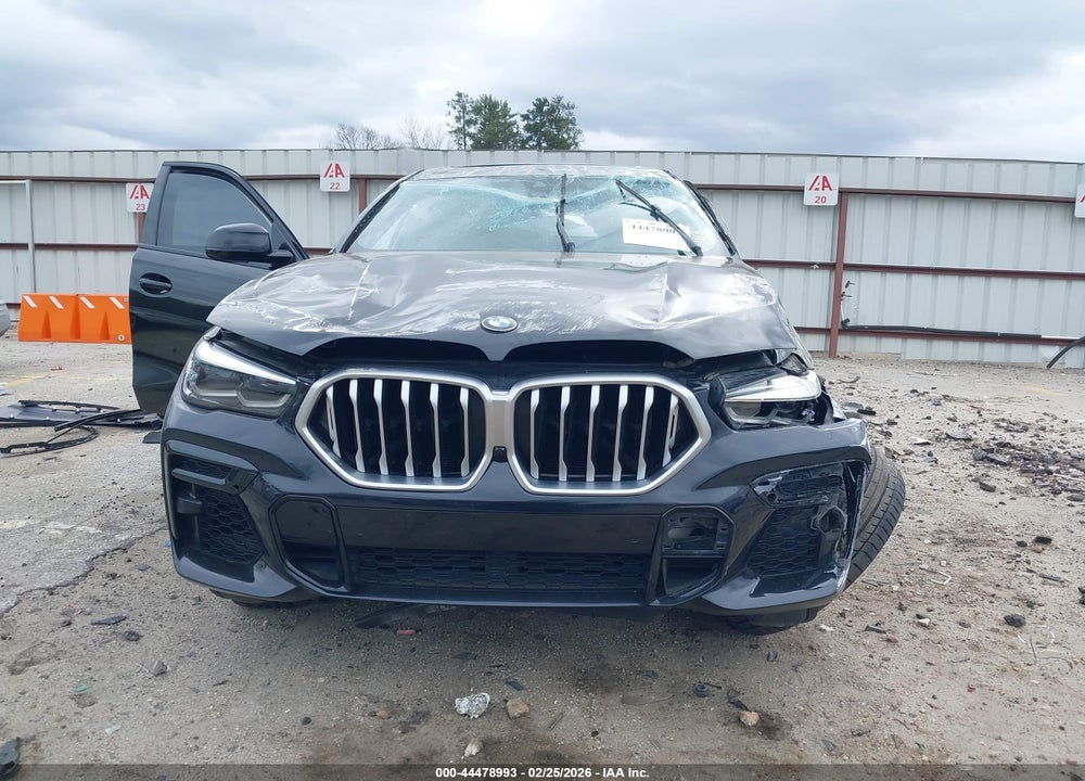 2022 BMW X6 XDRIVE40I VIN: 5UXCY6C0XN9L60267