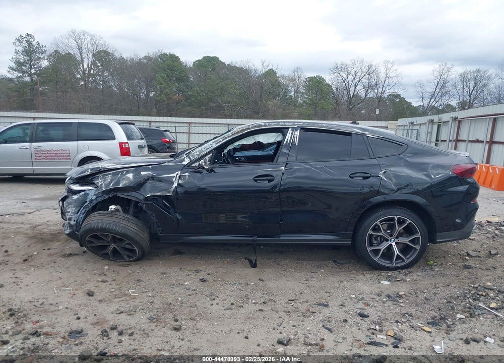 2022 BMW X6 XDRIVE40I VIN: 5UXCY6C0XN9L60267