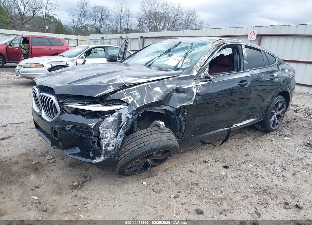 2022 BMW X6 XDRIVE40I VIN: 5UXCY6C0XN9L60267