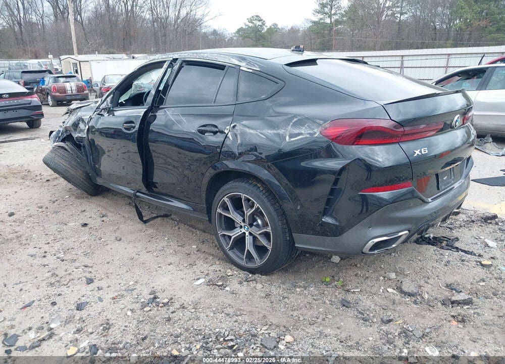 2022 BMW X6 XDRIVE40I VIN: 5UXCY6C0XN9L60267