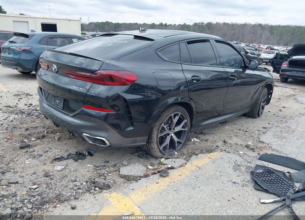 2022 BMW X6 XDRIVE40I VIN: 5UXCY6C0XN9L60267