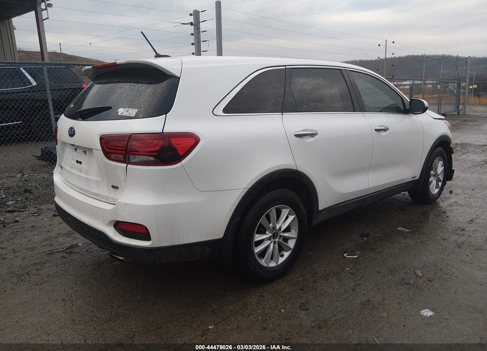2019 KIA SORENTO 2.4L LX VIN: 5XYPGDA31KG473722