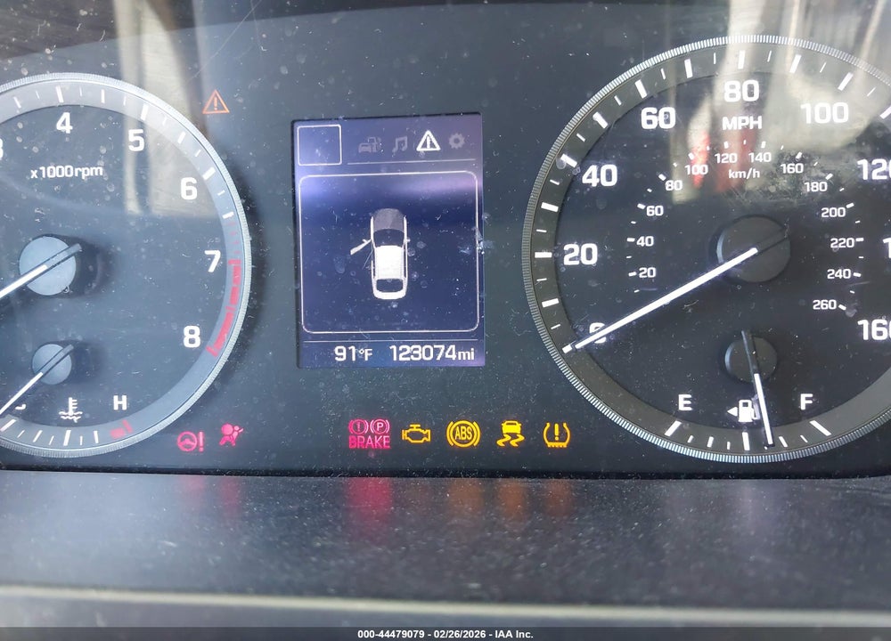 2017 HYUNDAI SONATA SE VIN: 5NPE24AF7HH498190