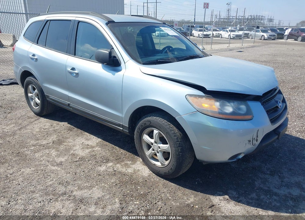 2008 HYUNDAI SANTA FE GLS VIN: 5NMSG13D18H146444