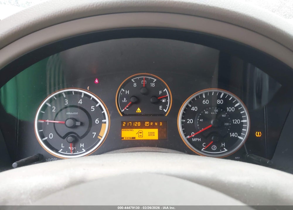 2010 NISSAN ARMADA SE VIN: 5N1BA0ND1AN619353
