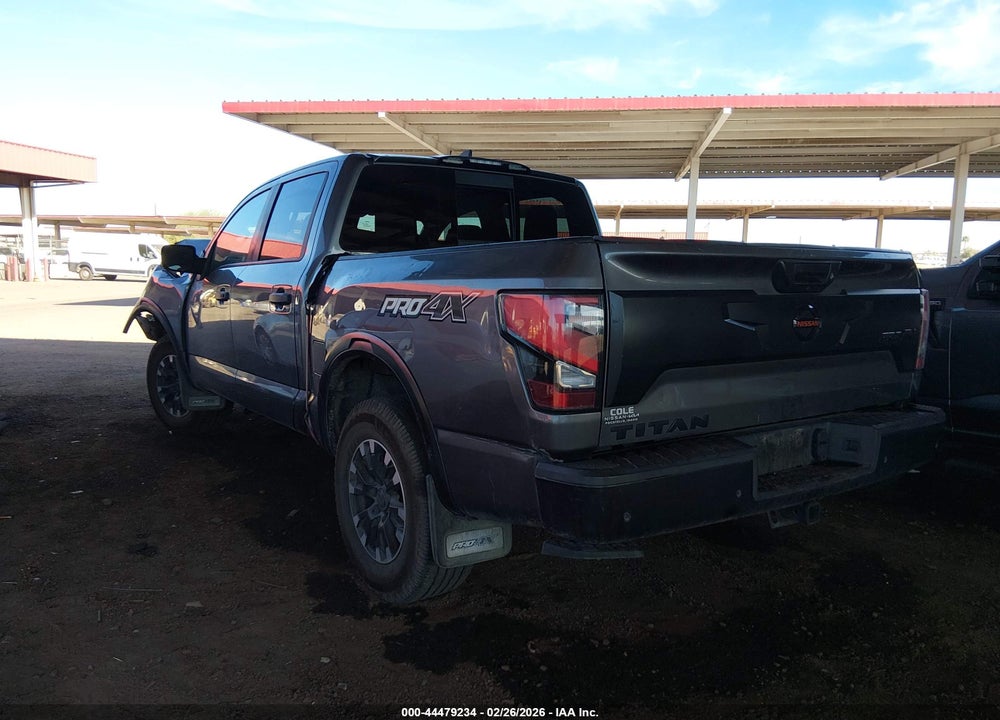 2022 NISSAN TITAN PRO-4X 4X4 VIN: 1N6AA1ED2NN102605