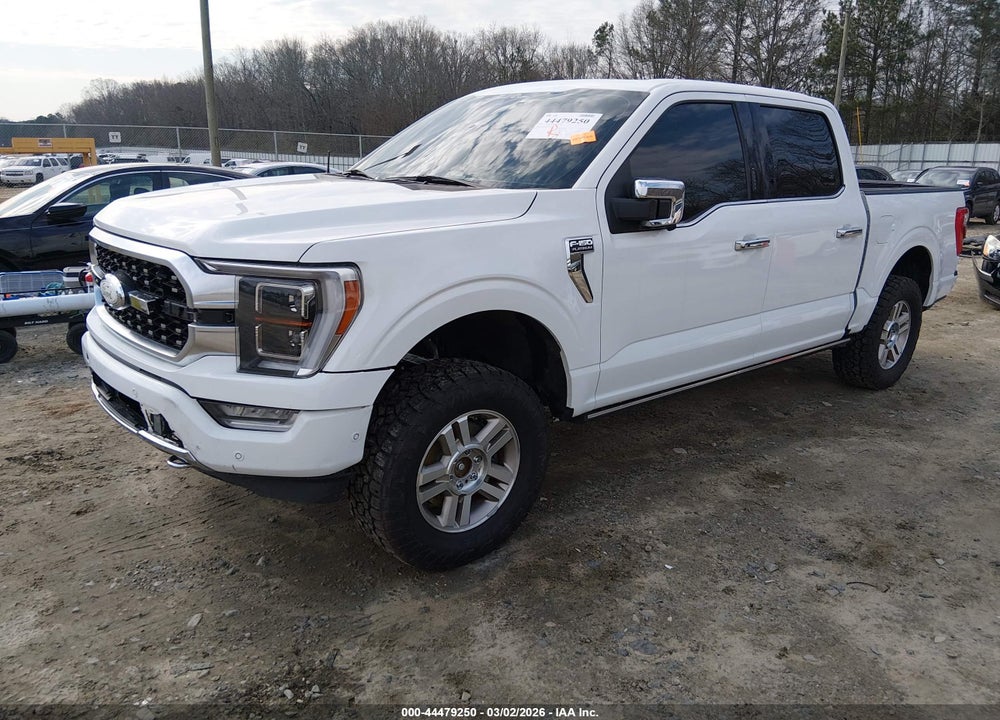 2021 FORD F-150 PLATINUM VIN: 1FTFW1E51MFA65834