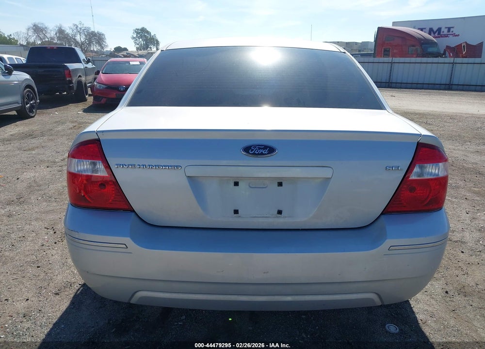 2005 FORD FIVE HUNDRED SEL VIN: 1FAHP24125G140682