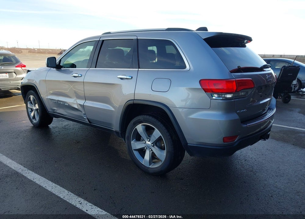 2016 JEEP GRAND CHEROKEE LIMITED VIN: 1C4RJFBG4GC392006