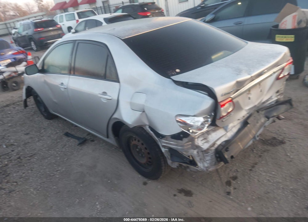 2011 TOYOTA COROLLA LE VIN: 2T1BU4EE6BC624242